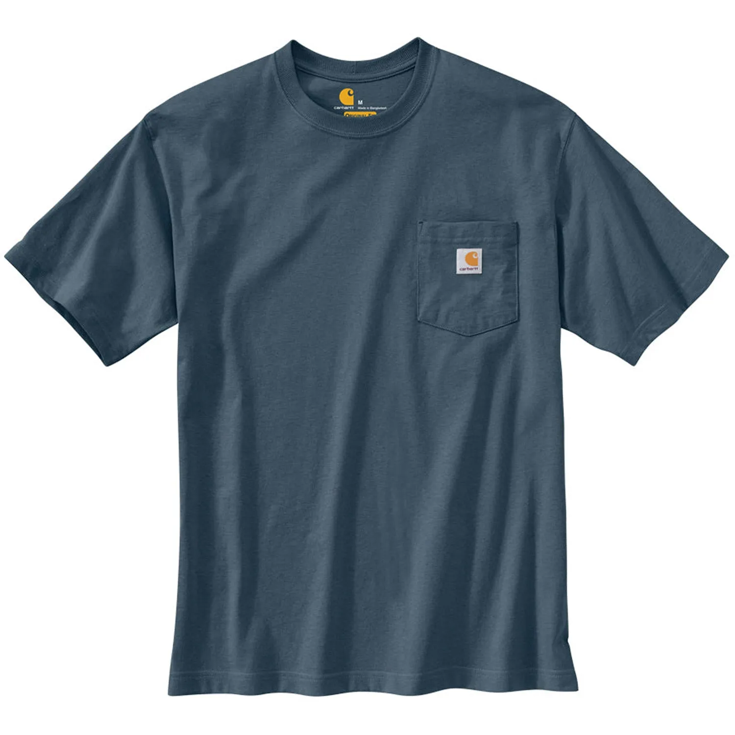 Carhartt Men's Short Sleeve Pocket T-Shirt_Bluestone sold by Work World product image thumbnail 2