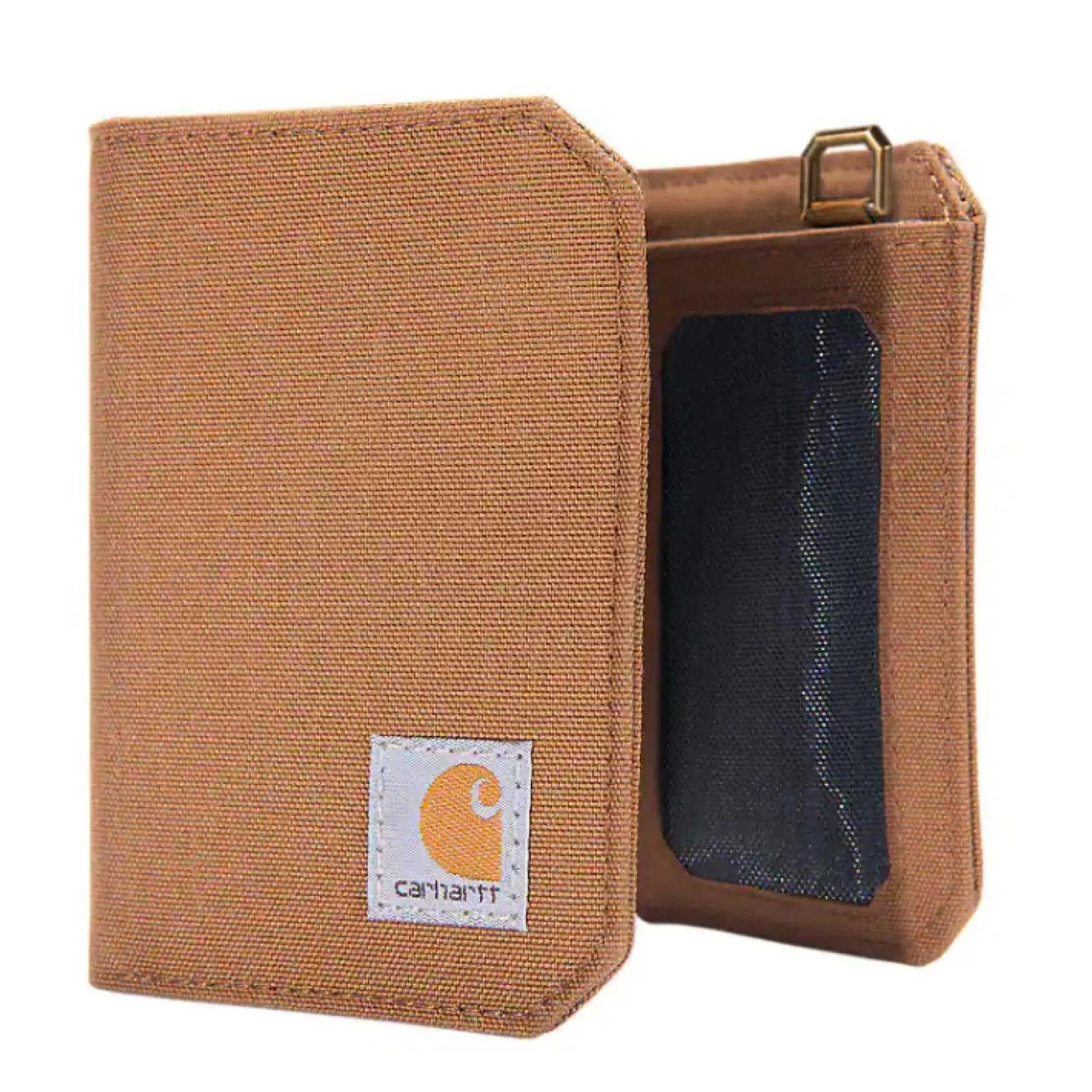 Carhartt Men's Nylon Duck RFID Logo Trifold Wallet sold by Work World product image thumbnail 2