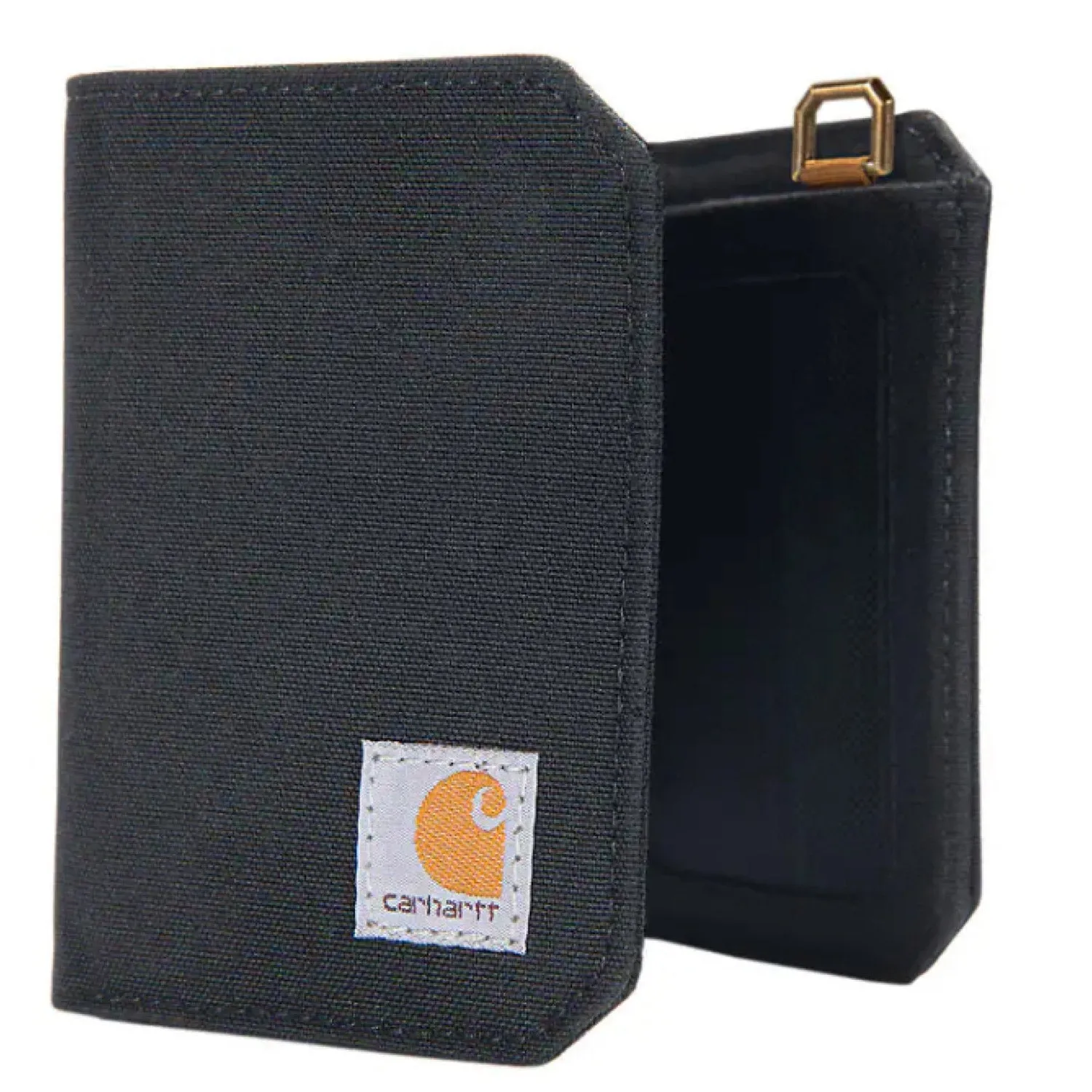 Carhartt Men's Nylon Duck RFID Logo Trifold Wallet sold by Work World product image thumbnail 4