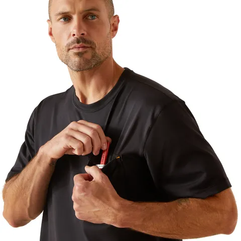 Ariat Men's Rebar Workman Victory Eagle Short Sleeve T-Shirt sold by Work World product image thumbnail 4