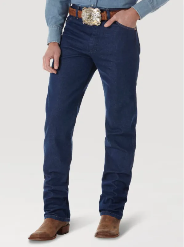 Wrangler® Cowboy Cut® Men's Original Fit Jean_Prewashed Indigo sold by Work World