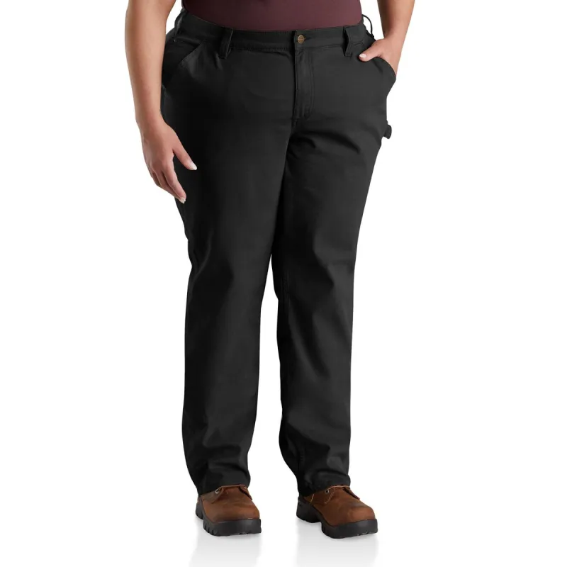 Carhartt Women's Rugged Flex® Loose Fit Crawford Pant_Black sold by Work World