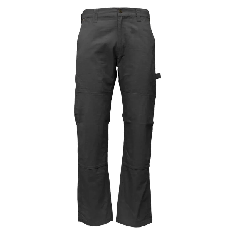 KEY Men's Rip Stop Double-Front Dungaree_Graphite sold by Work World