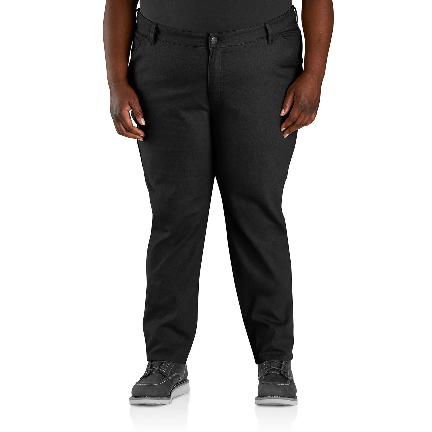 Carhartt Women's Rugged Flex® Relaxed Fit Canvas Work Pant_Black sold by Work World product image thumbnail 3