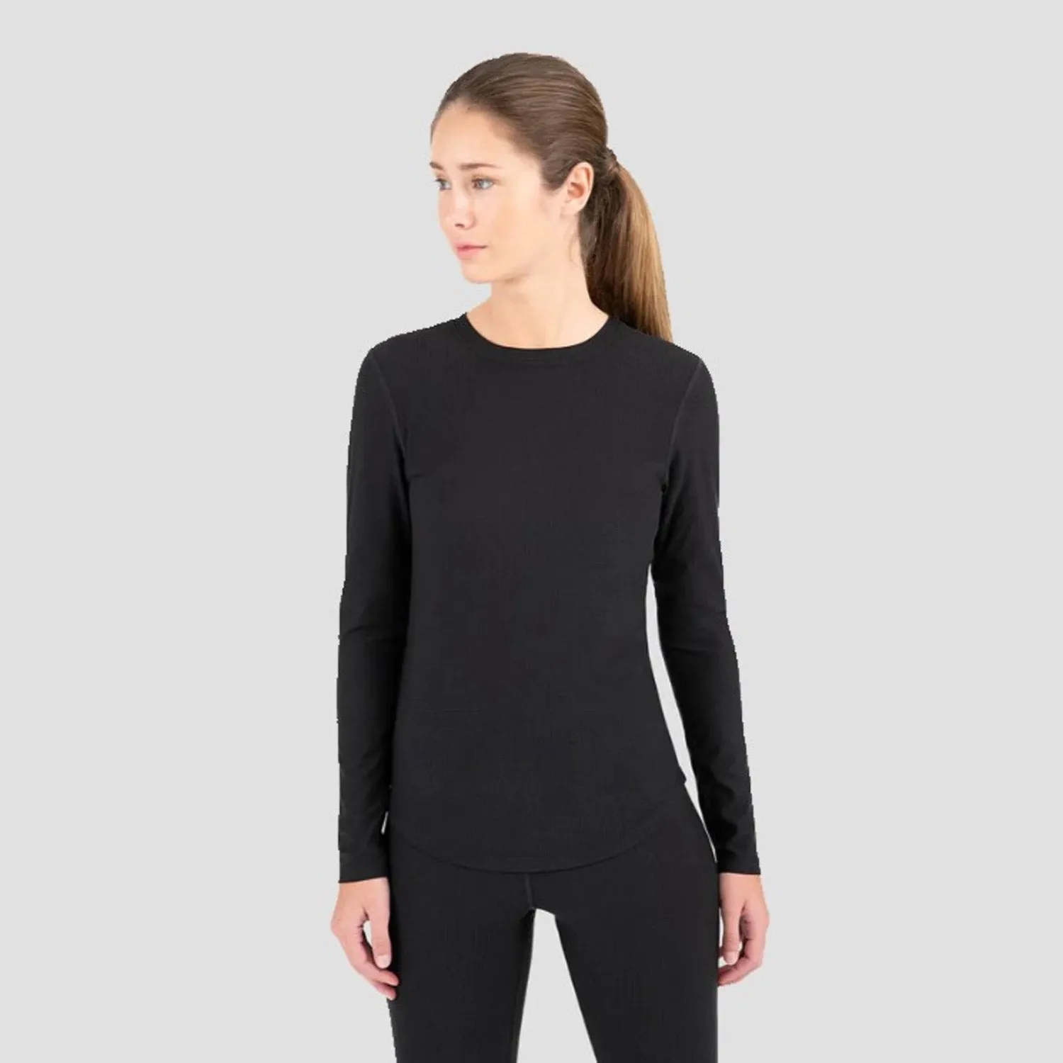 Terramar Women's Transport® Lightweight Performance Long Sleeve Crew Shirt sold by Work World
