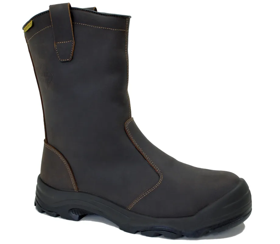 Work Zone Comp Toe Wellington Boot sold by Work World