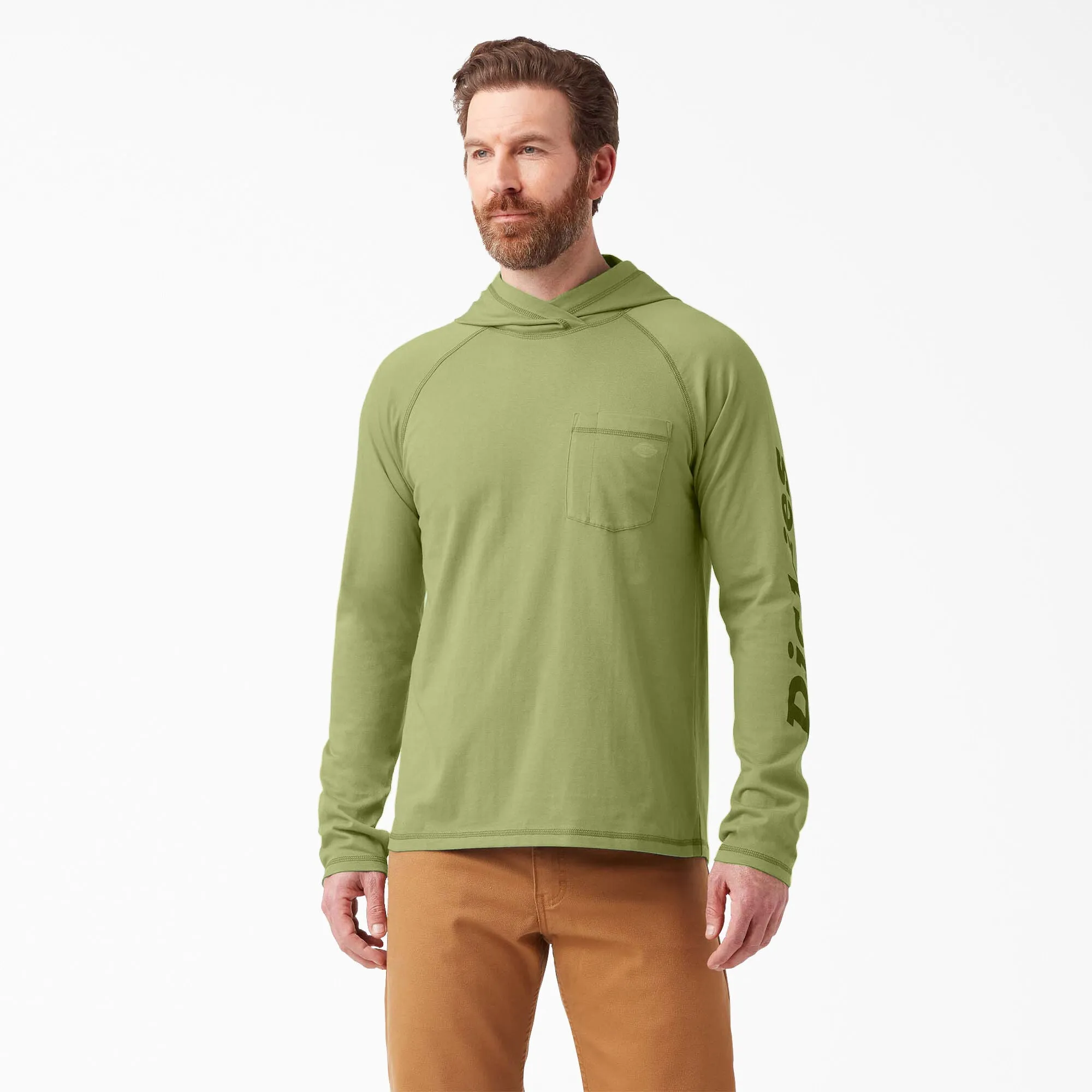 Dickies Men's Cooling Hooded Long Sleeve Performance Sun Shirt sold by Work World