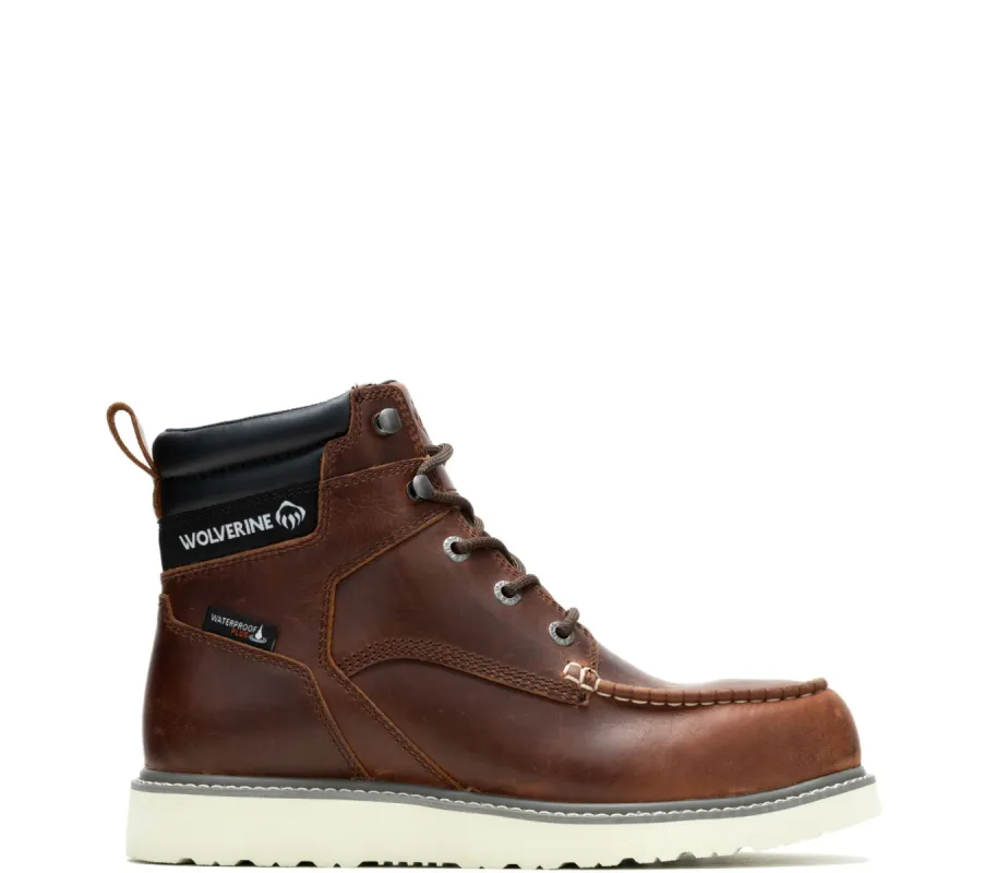 Wolverine Men's Trade Wedge 6" Waterproof Work Boot sold by Work World
