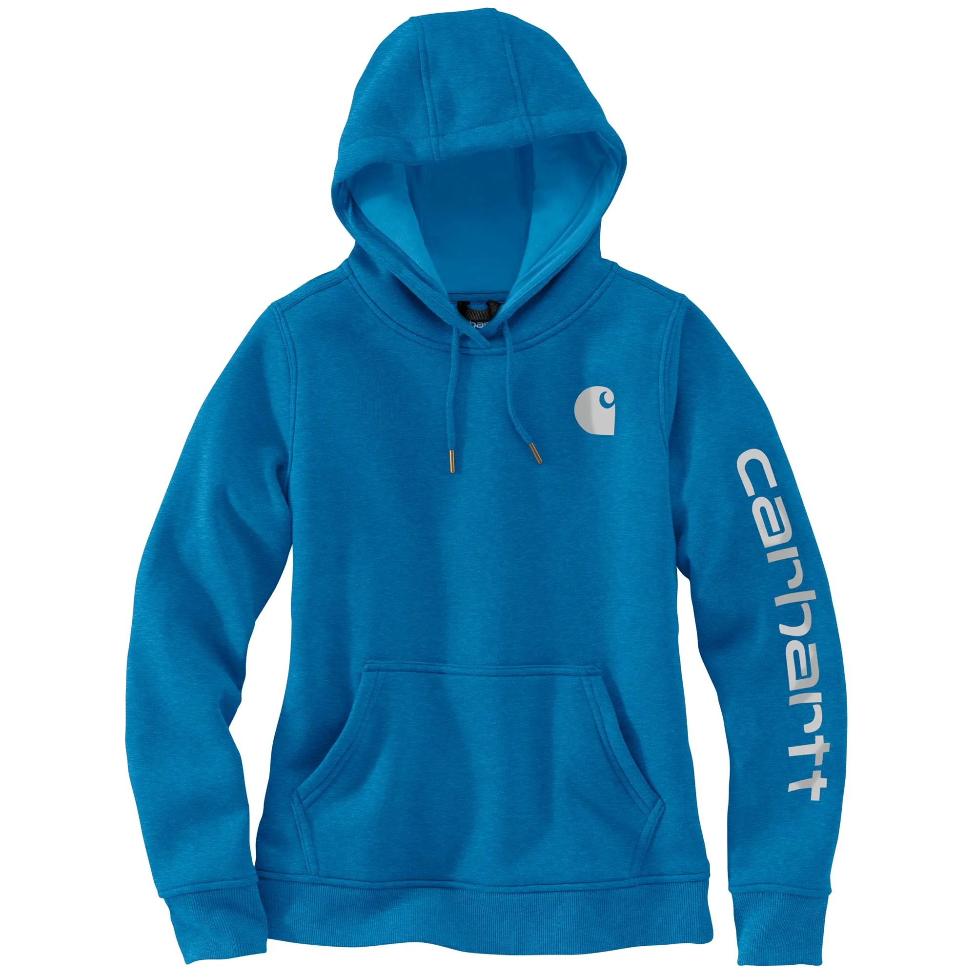 Carhartt Women's Clarksburg Graphic Sleeve Hoodie_Marine Blue sold by Work World product image thumbnail 2