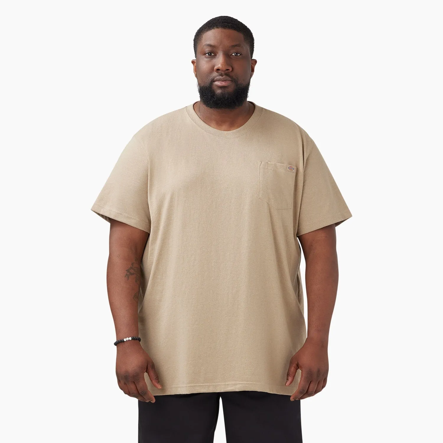 Dickies Men's Heavyweight Heathered Short Sleeve Pocket T-Shirt sold by Work World product image thumbnail 4