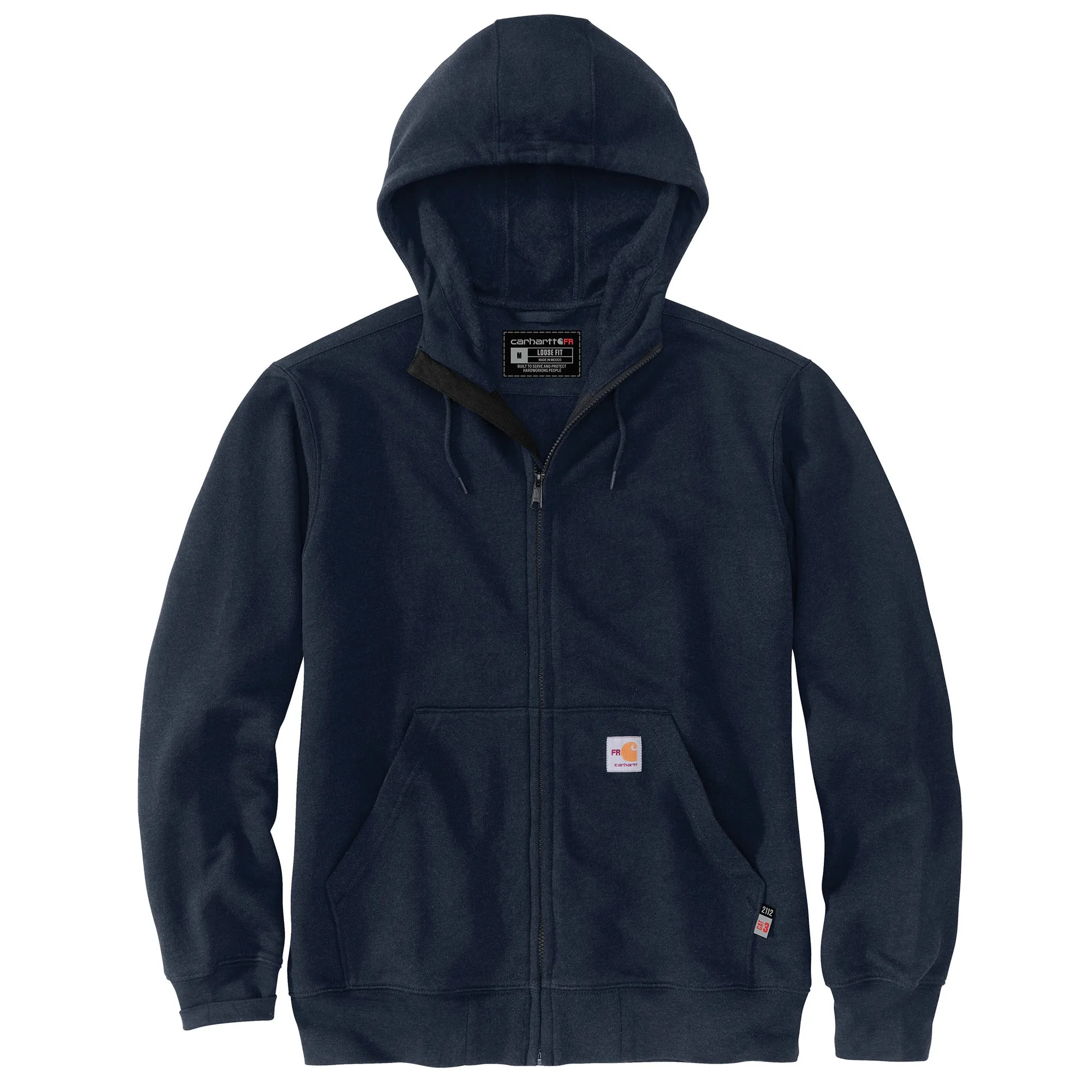 Carhartt Men's Flame-Resistant Force® Loose Fit Midweight Zip Front Sweatshirt sold by Work World product image thumbnail 2