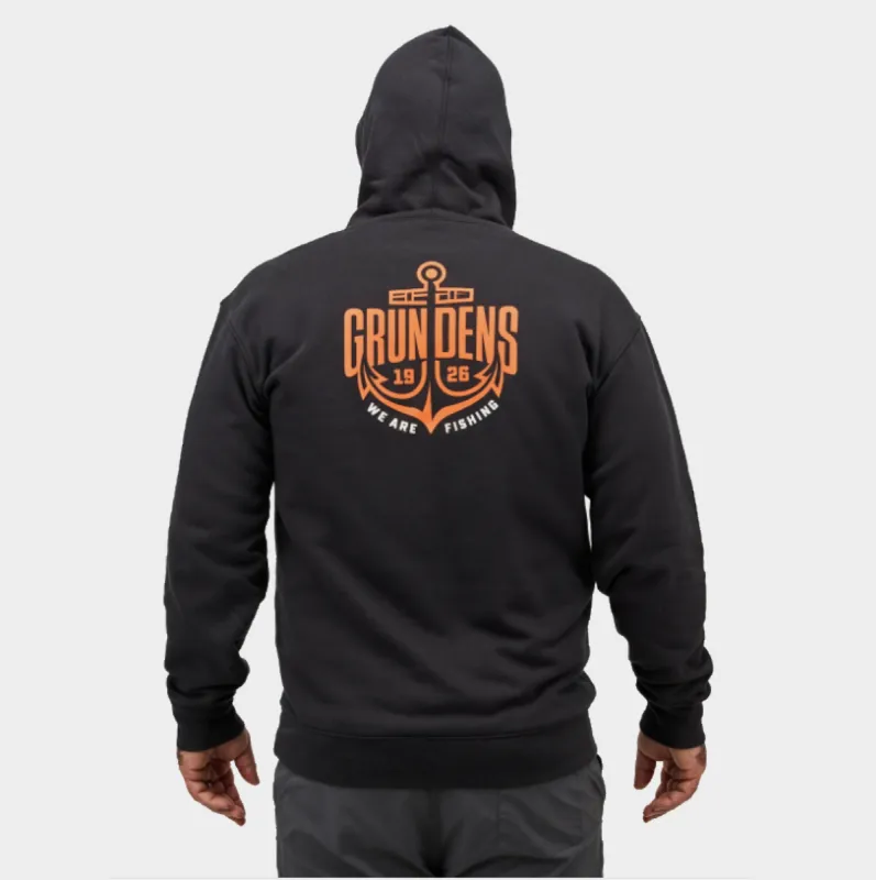 Grundéns Men's Displacement DWR Anchor Graphic Hoodie sold by Work World