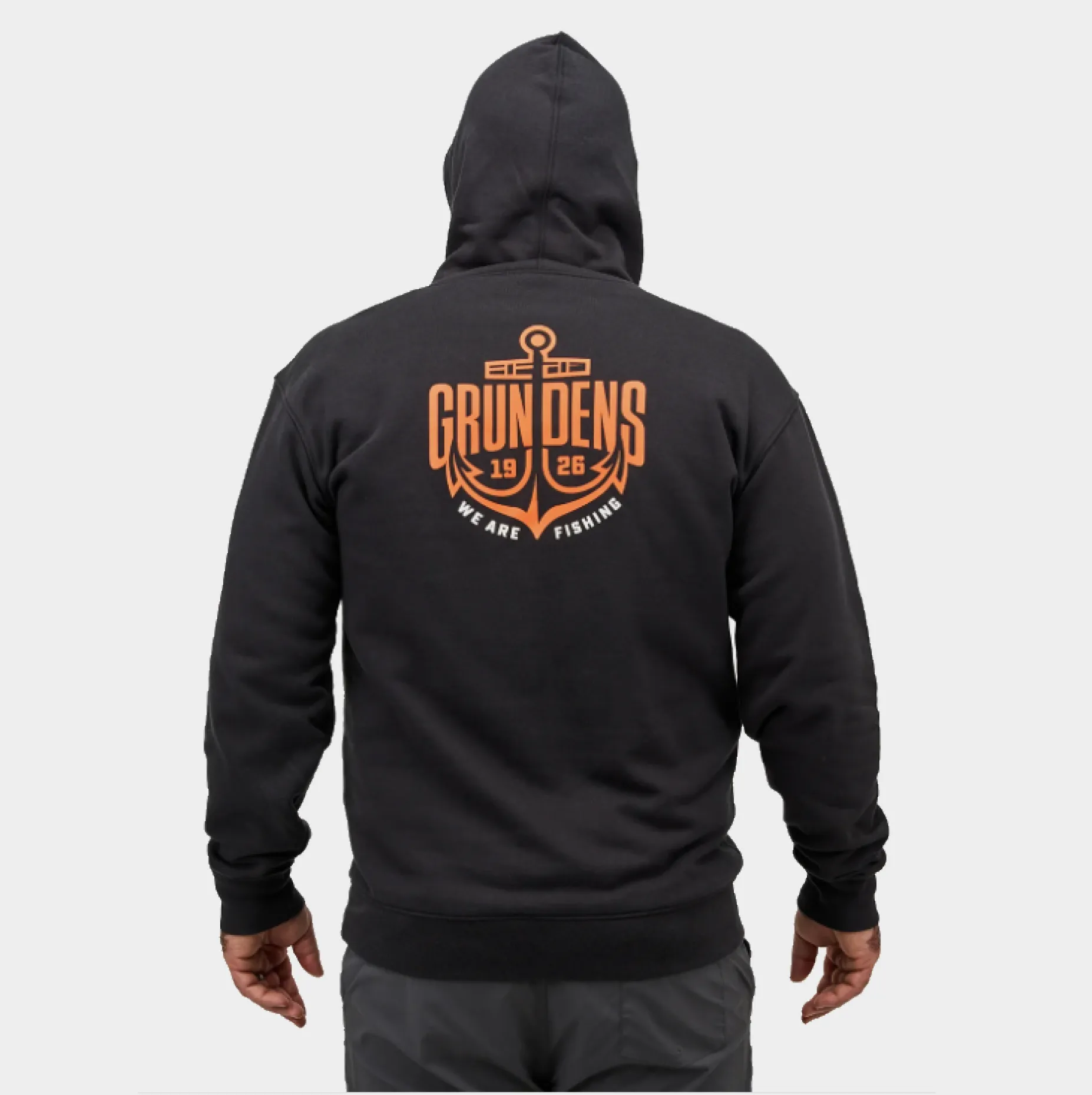 Grundéns Men's Displacement DWR Anchor Graphic Hoodie sold by Work World