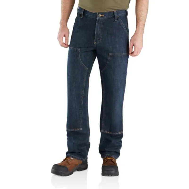 Carhartt Men's Relaxed Fit Double-Front Utility Jean sold by Work World