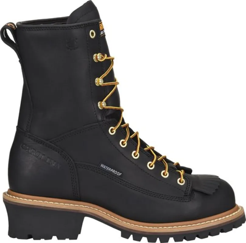 Carolina Men's Spruce Logger Waterproof 8" Work Boot sold by Work World