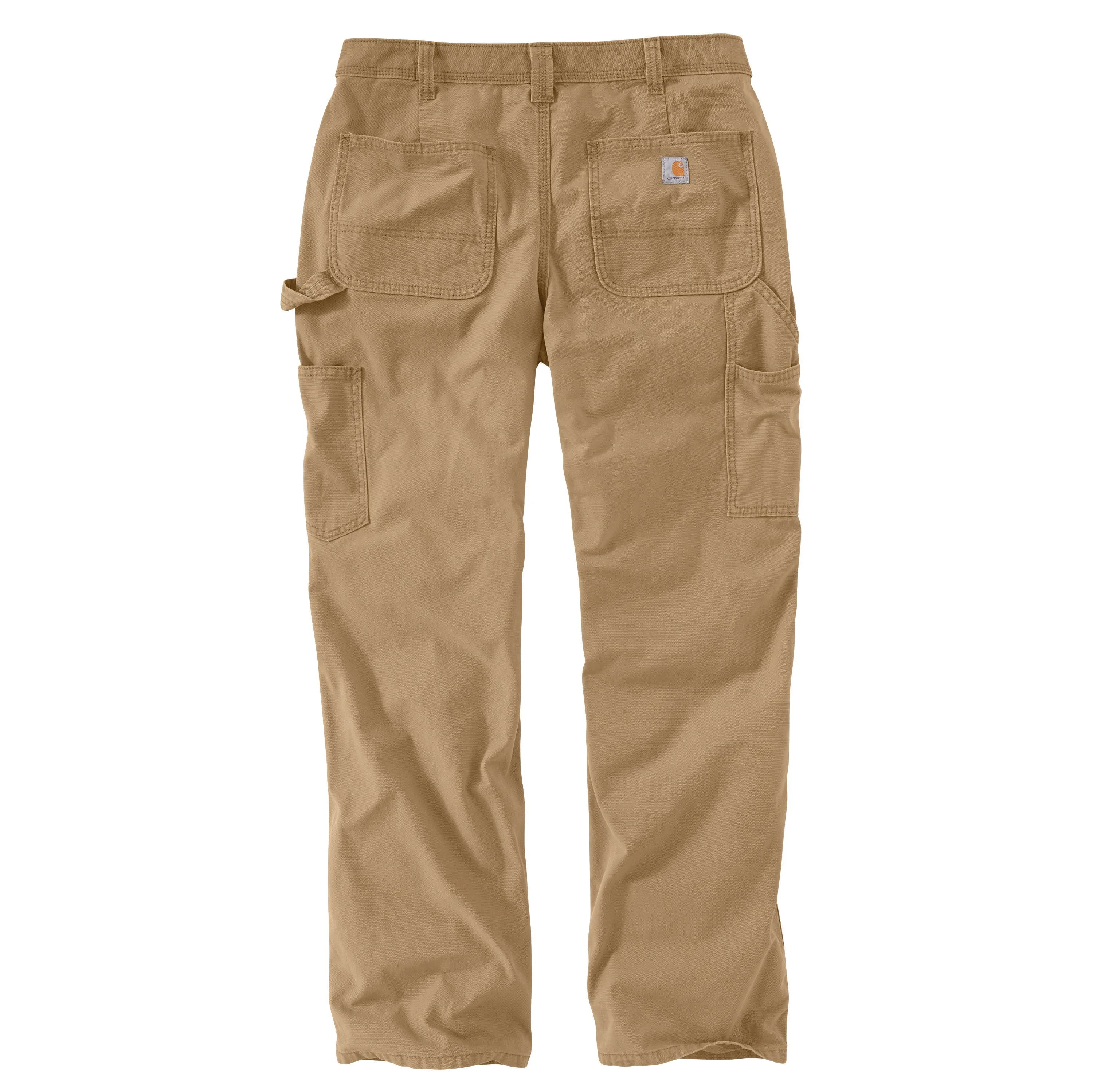 Carhartt Women's Rugged Flex® Loose Fit Crawford Pant_Dark Khaki sold by Work World product image thumbnail 3