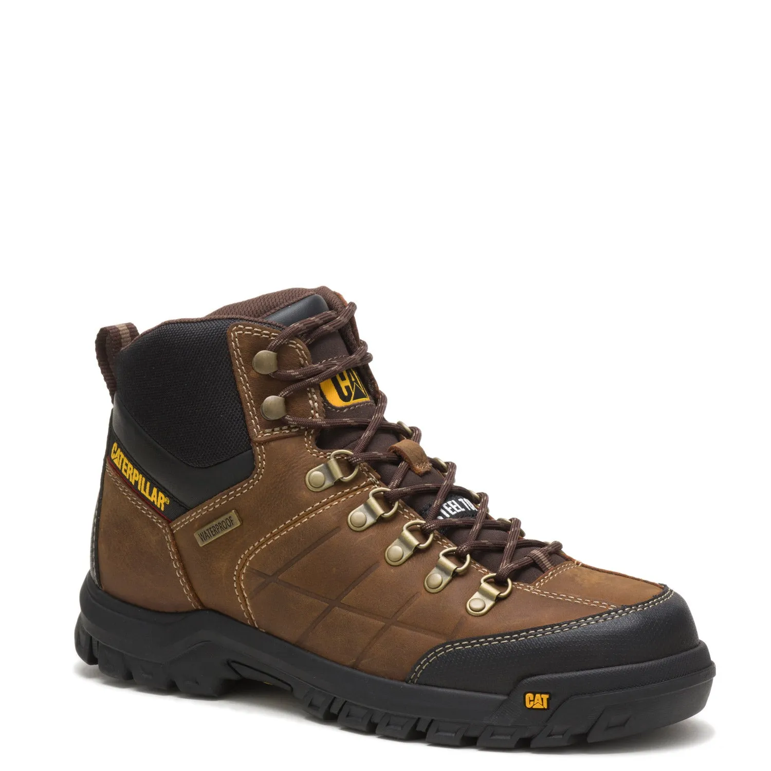 CAT Men's Threshold Waterproof EH 6" Steel Toe Boot sold by Work World product image thumbnail 2