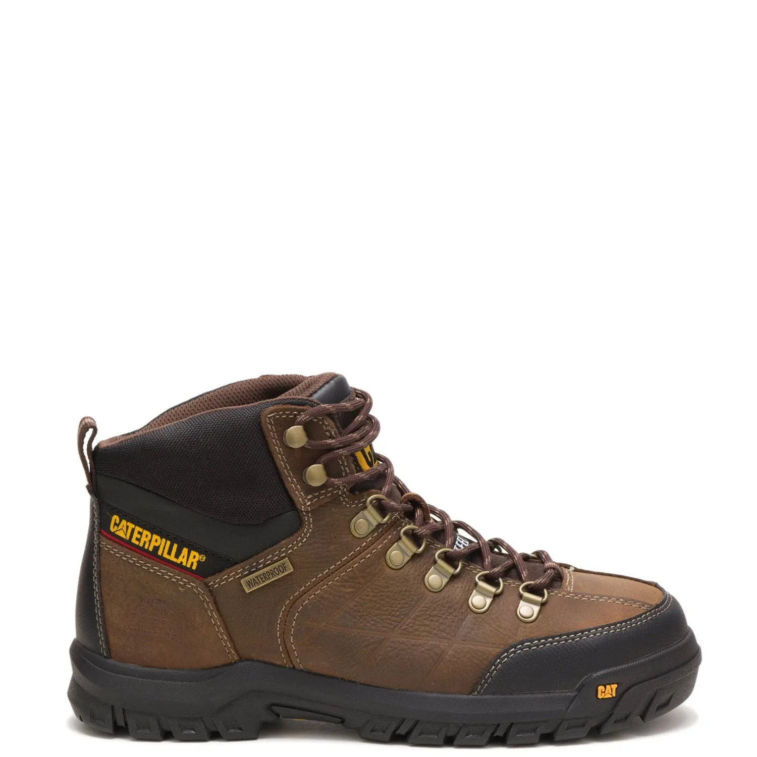 CAT Men's Threshold Waterproof EH 6" Steel Toe Boot sold by Work World
