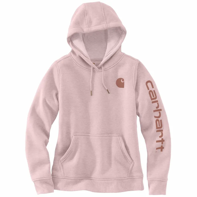 Carhartt Women's Clarksburg Graphic Sleeve Hoodie_Crepe sold by Work World