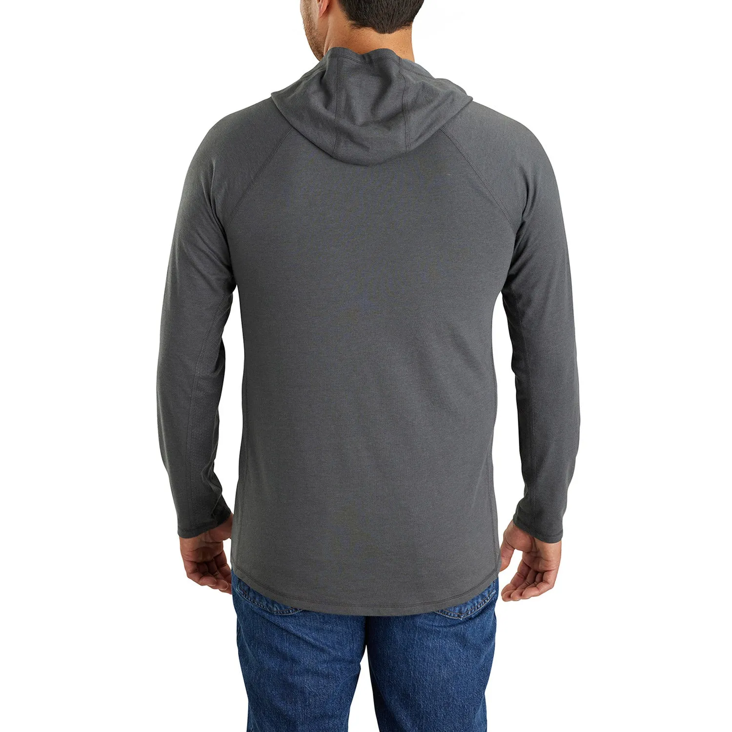 Carhartt Men's Force® Relaxed Fit Long Sleeve Logo Graphic Hooded Tee sold by Work World product image thumbnail 2