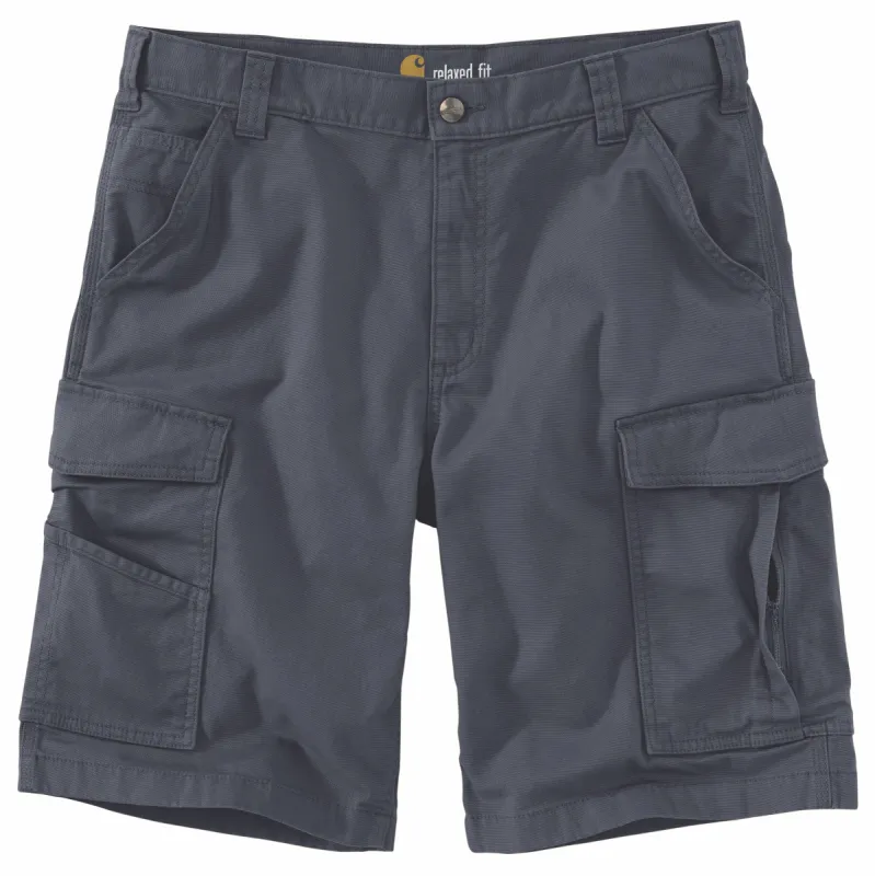 Carhartt Men's Rugged FlexÂ® Relaxed Fit Canvas Cargo Work Short_Bluestone sold by Work World