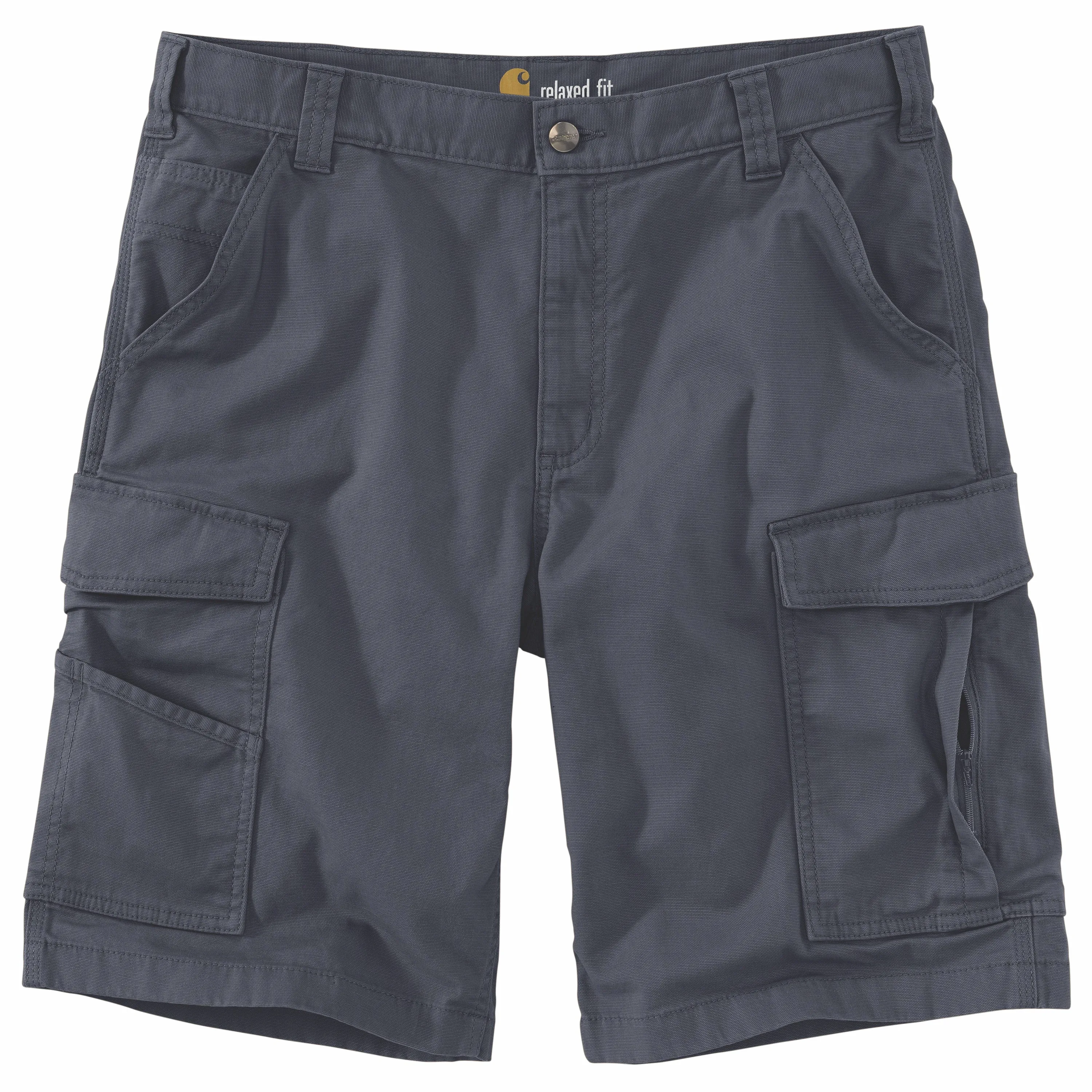 Carhartt Men's Rugged Flex® Relaxed Fit Canvas Cargo Work Short_Bluestone sold by Work World