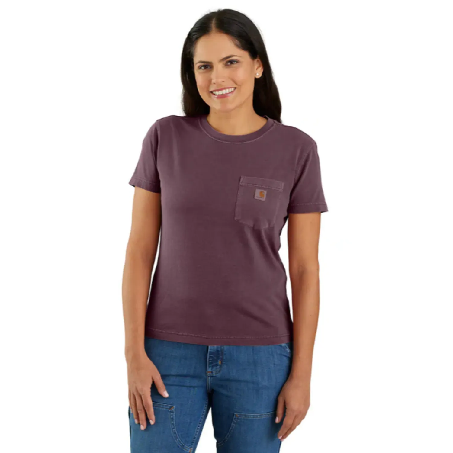 Carhartt Women's Re-Engineered Garment Dyed Pocket Short Sleeve T-Shirt sold by Work World product image thumbnail 2