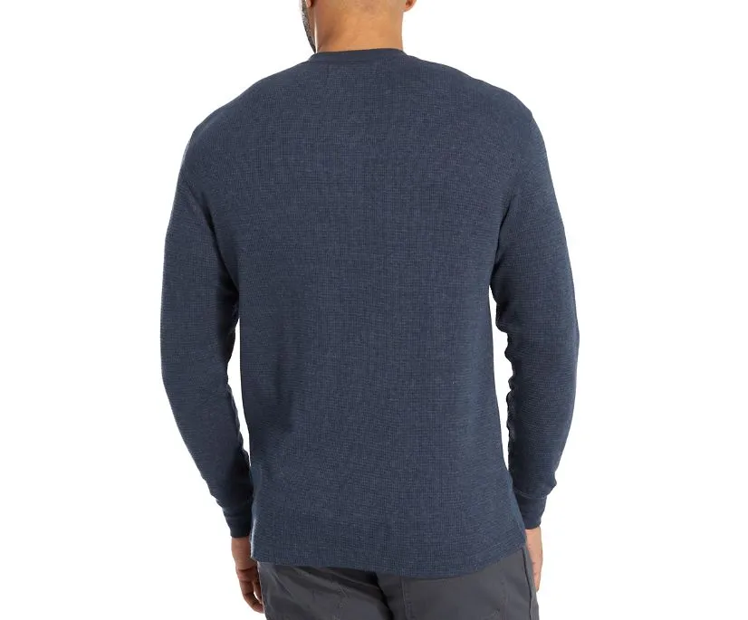 Wolverine Men's Walden Long Sleeve Henley sold by Work World product image thumbnail 2