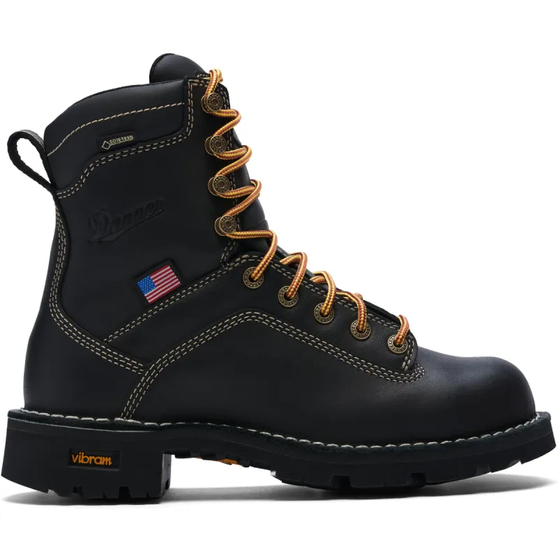Danner Women's Quarry USA Waterproof EH 7" Alloy Toe Work Boot made by Danner