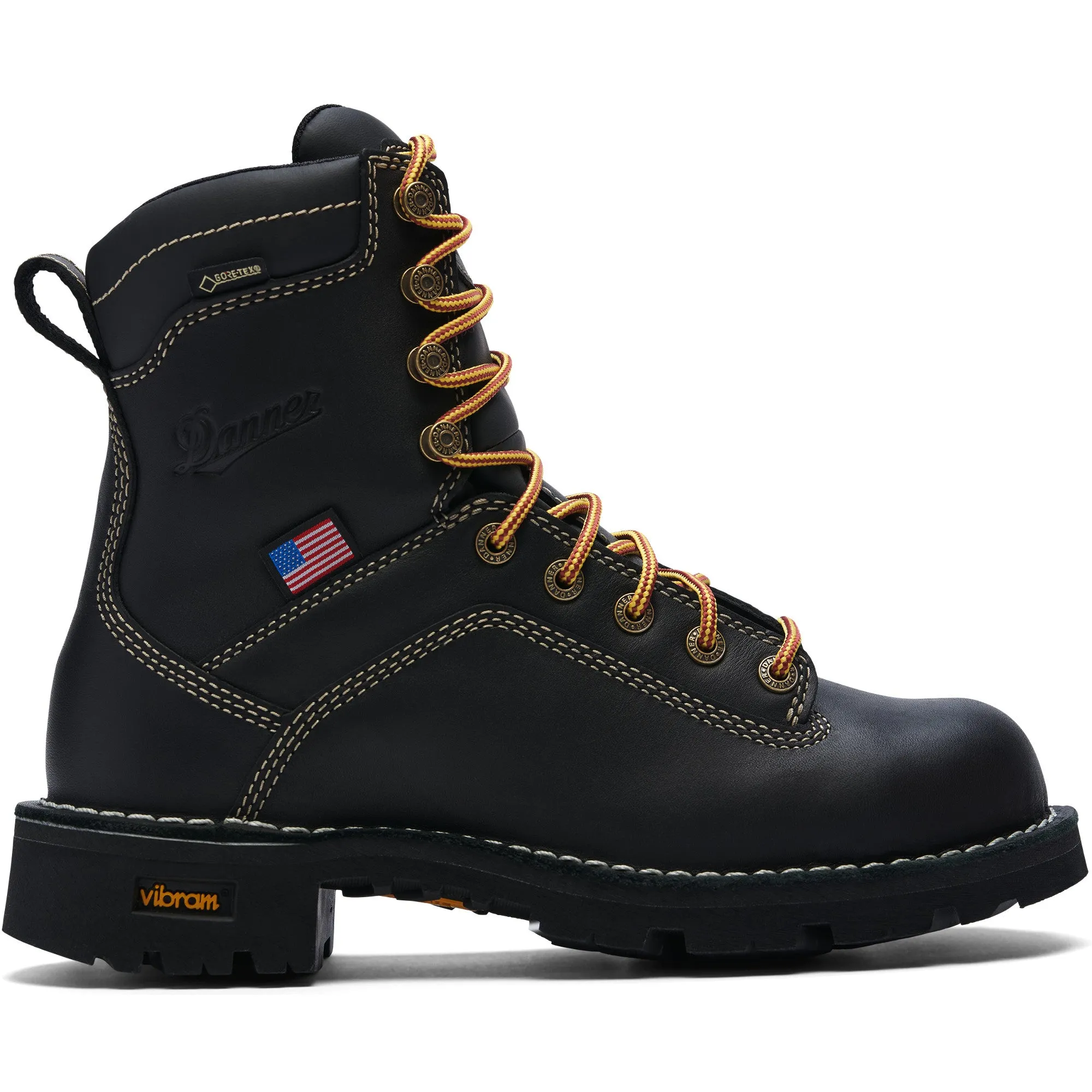 Danner Women's Quarry USA Waterproof EH 7" Alloy Toe Work Boot sold by Work World