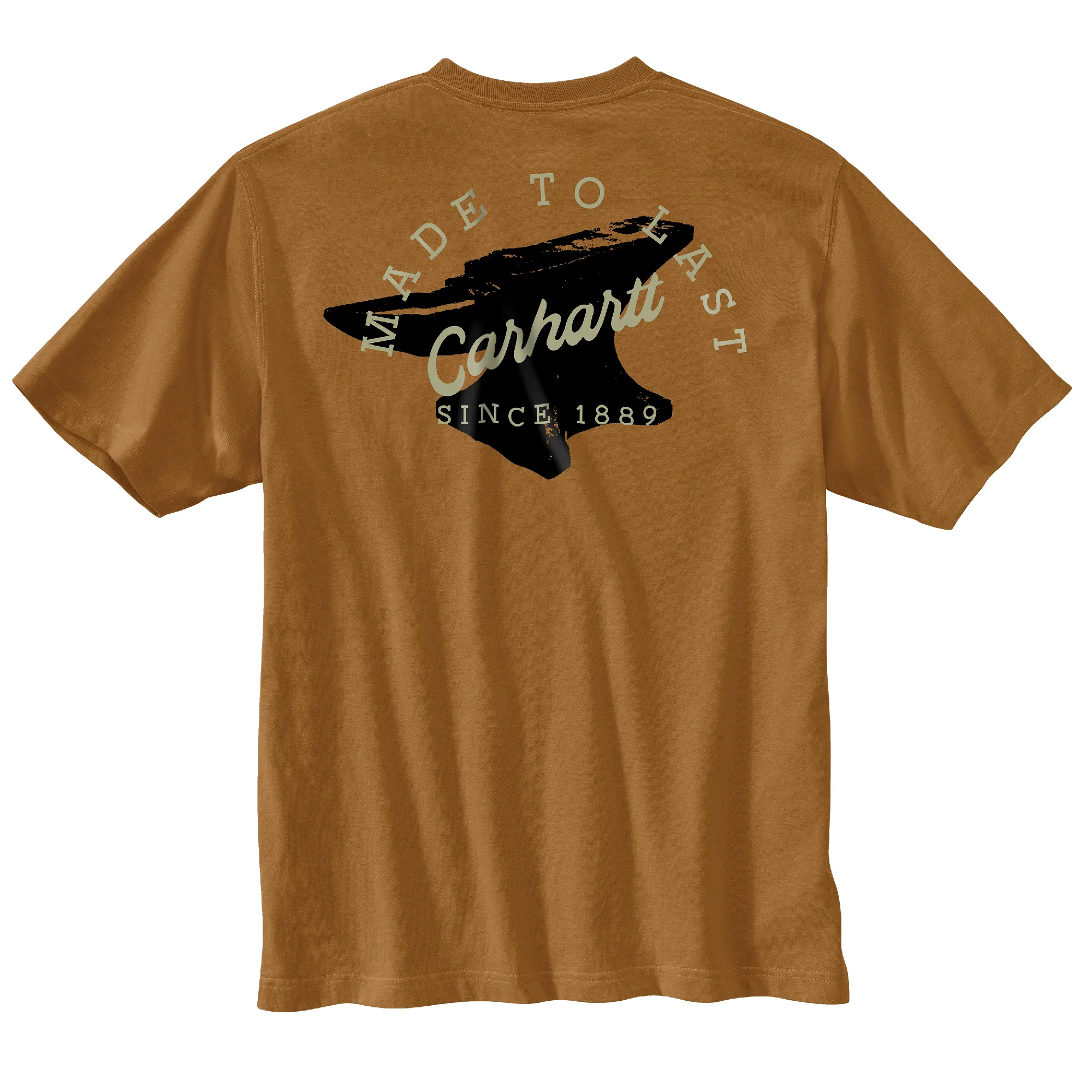 Carhartt Men's Loose Fit Heavyweight Anvil Graphic Short Sleeve T-Shirt sold by Work World product image thumbnail 3
