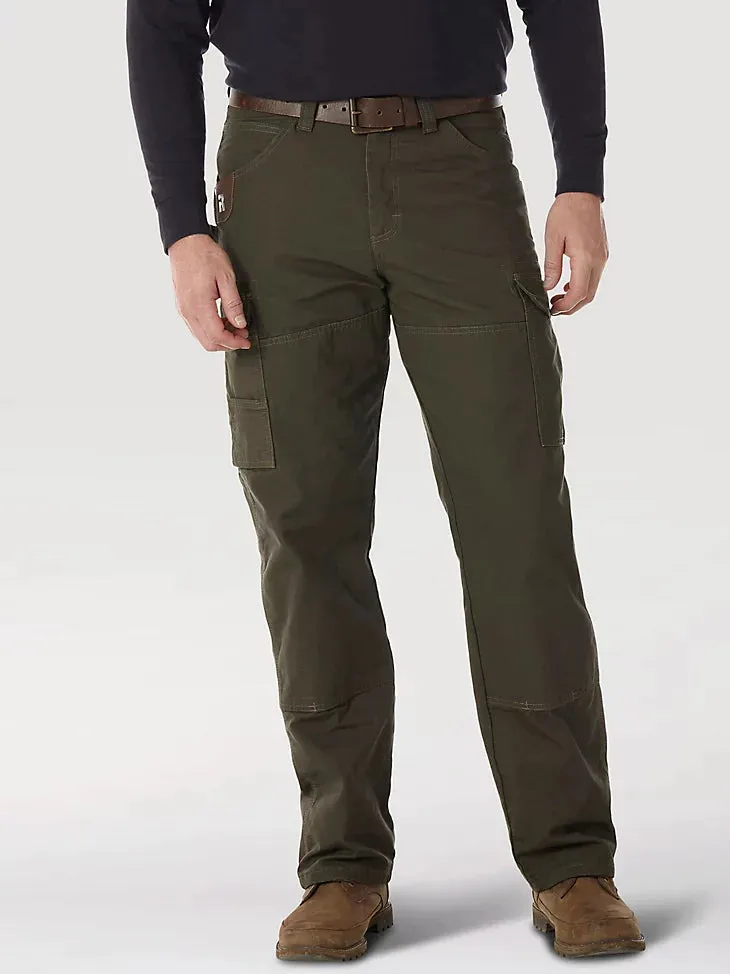 Wrangler® RIGGS® Men's Lined Ripstop Ranger Pant_Loden sold by Work World