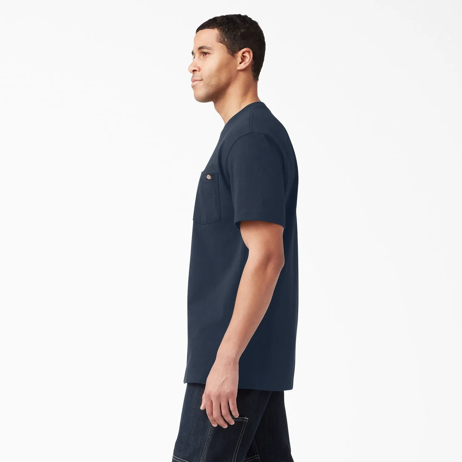 Dickies Men's Heavyweight Short Sleeve Pocket T-Shirt_Dark Navy sold by Work World product image thumbnail 2