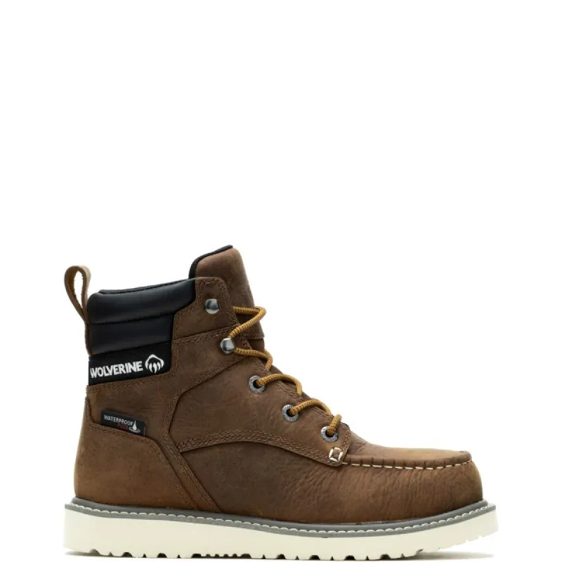 Wolverine Women's Trade Wedge 6" Moc-Toe Steel Toe Work Boot sold by Work World