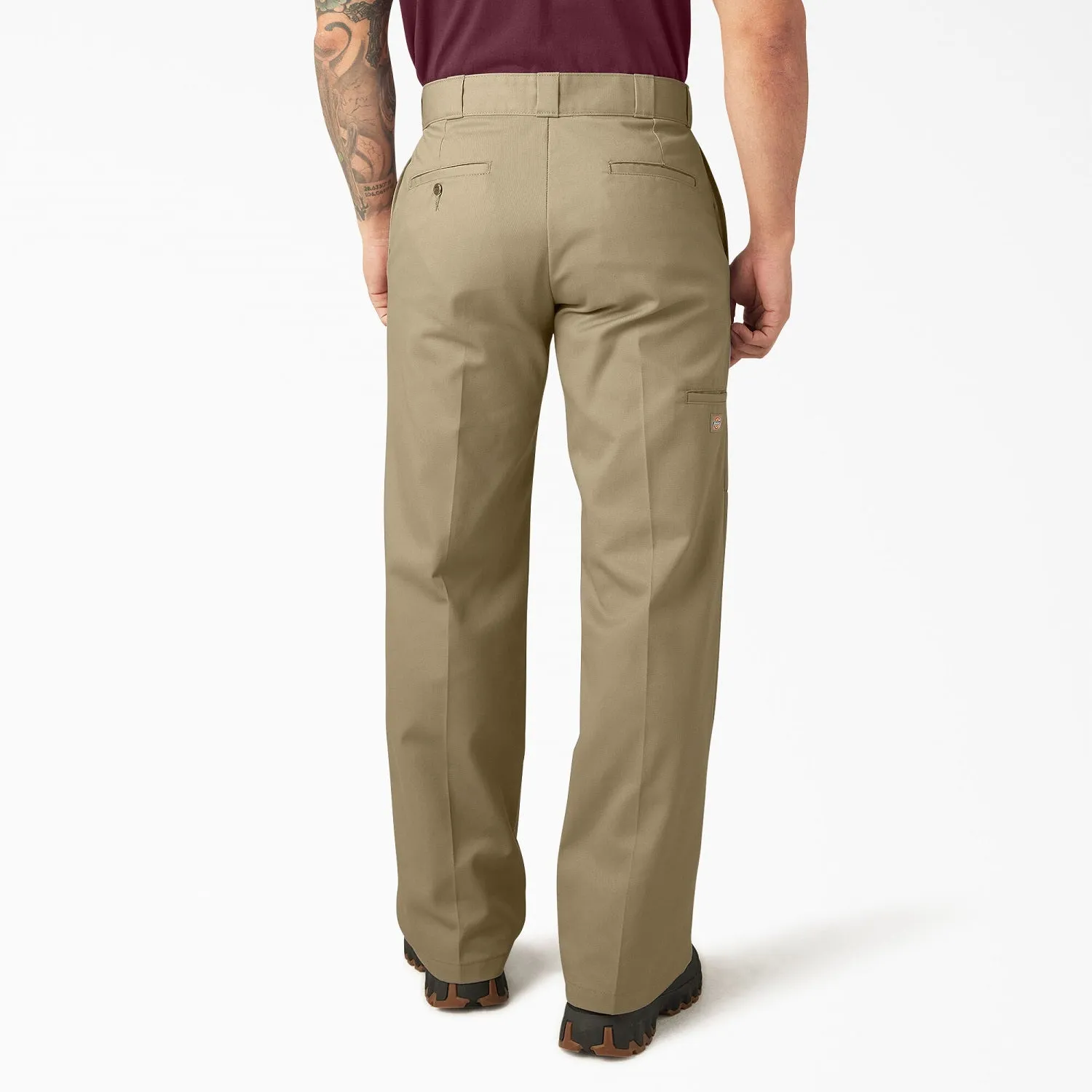 Dickies Men's Loose Fit Twill Double Knee Work Pant_Khaki sold by Work World product image thumbnail 5