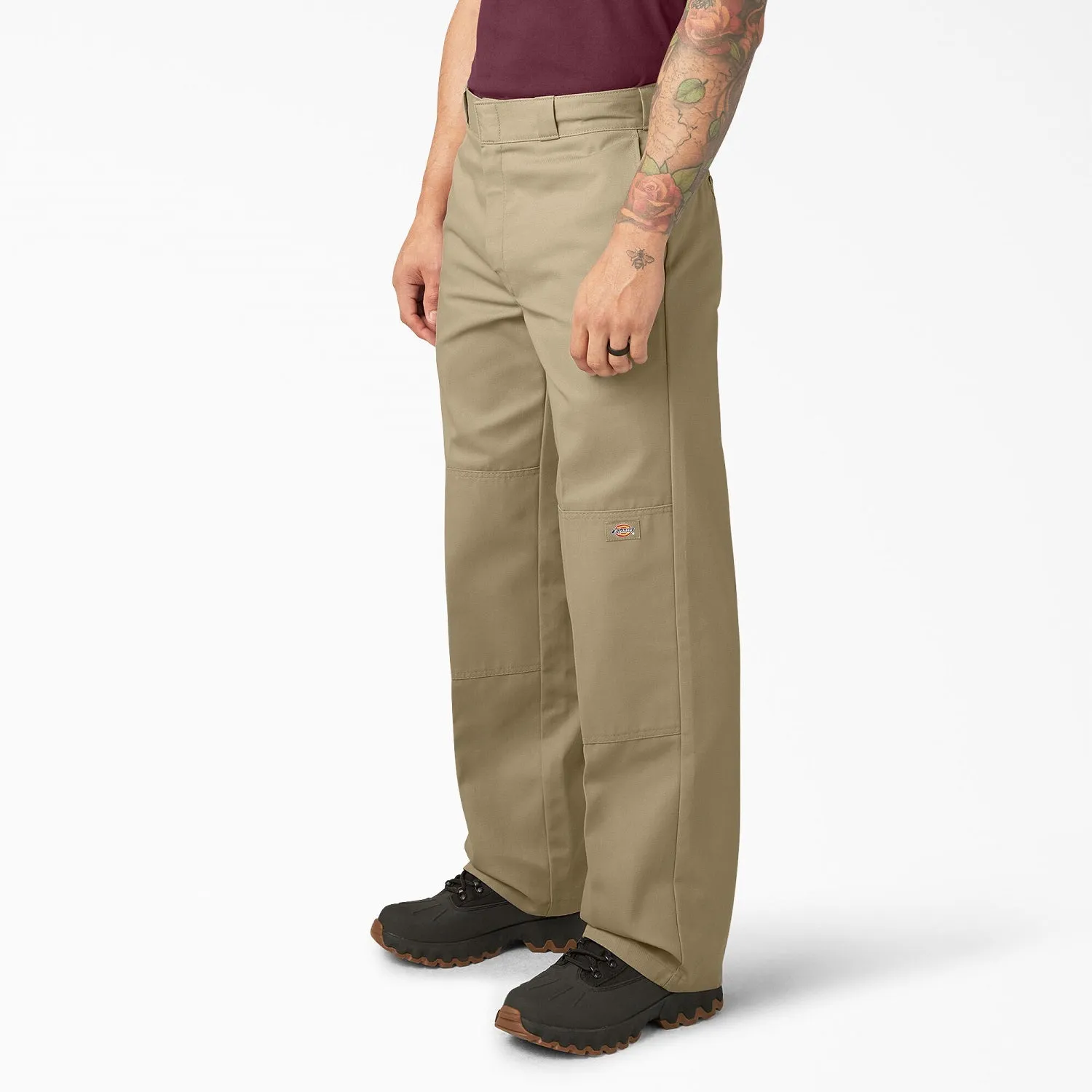Dickies Men's Loose Fit Twill Double Knee Work Pant_Khaki sold by Work World product image thumbnail 2