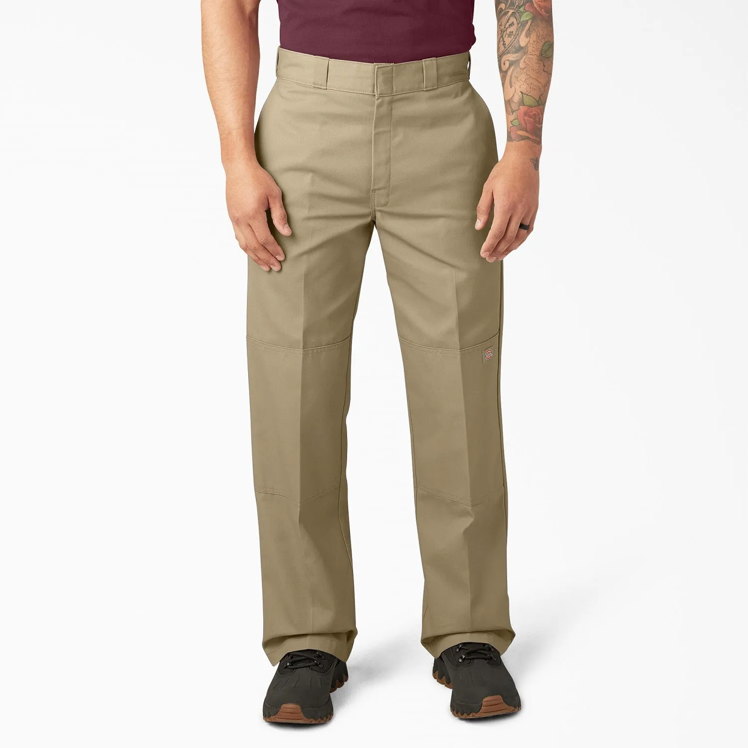 Dickies Men's Loose Fit Twill Double Knee Work Pant_Khaki sold by Work World