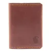 Carhartt Men's Craftsman Leather Front Pocket Bifold Wallet sold by Work World