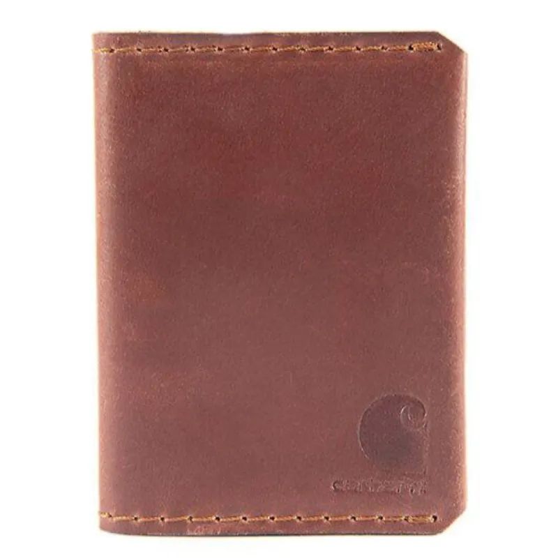 Carhartt Men's Craftsman Leather Front Pocket Bifold Wallet sold by Work World