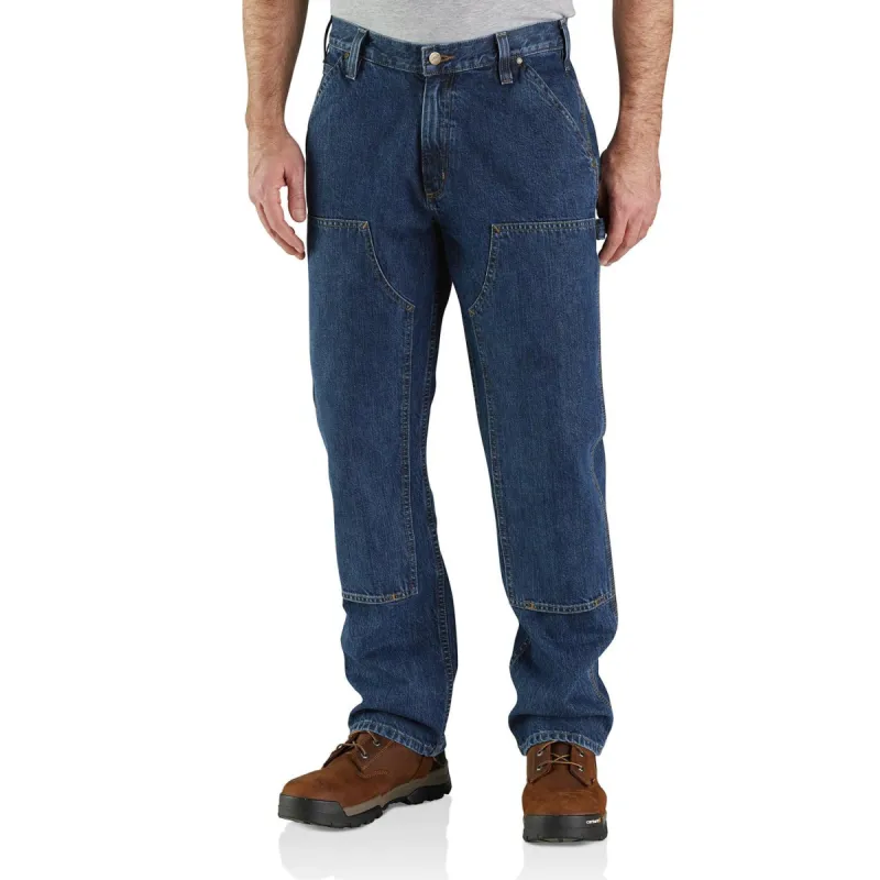 Carhartt Men's Loose Fit Double-Front Utility Logger Jean sold by Work World