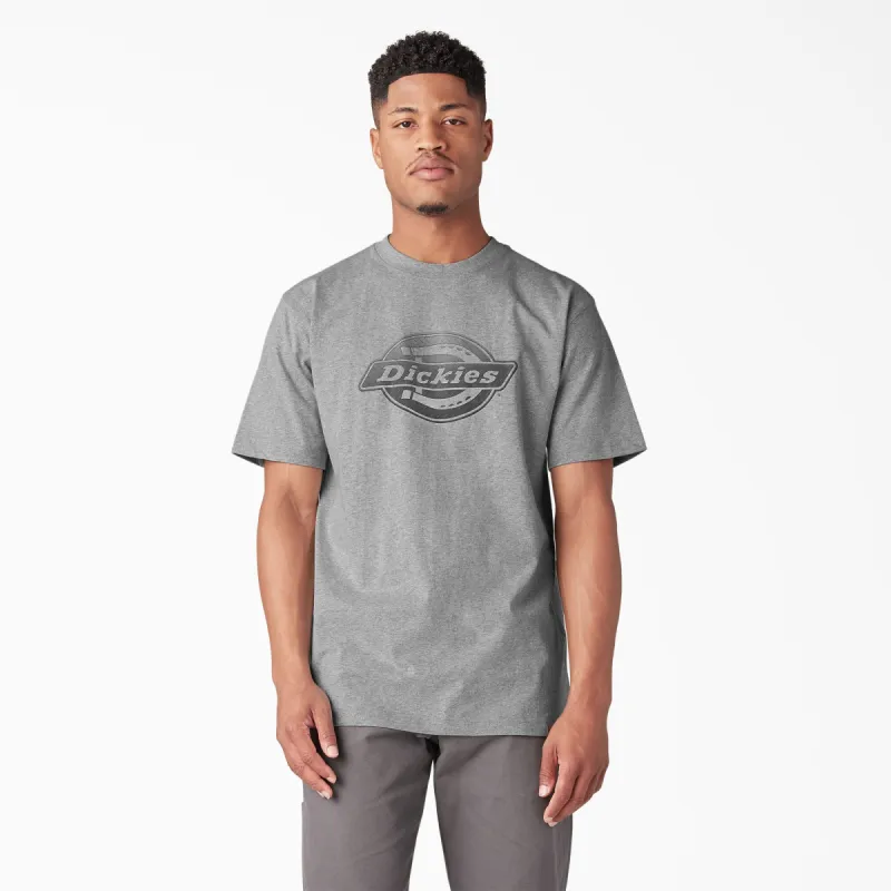 Dickies Men's Logo Graphic Crewneck Short Sleeve T-Shirt sold by Work World