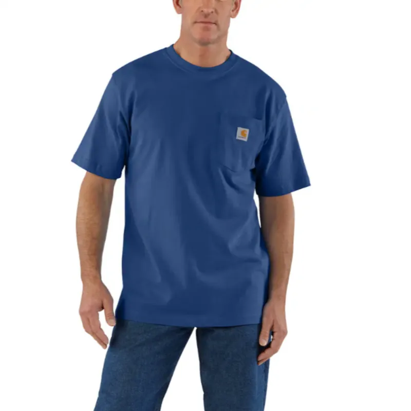 Carhartt Men's Short Sleeve Pocket T-Shirt_Lakeshore sold by Work World