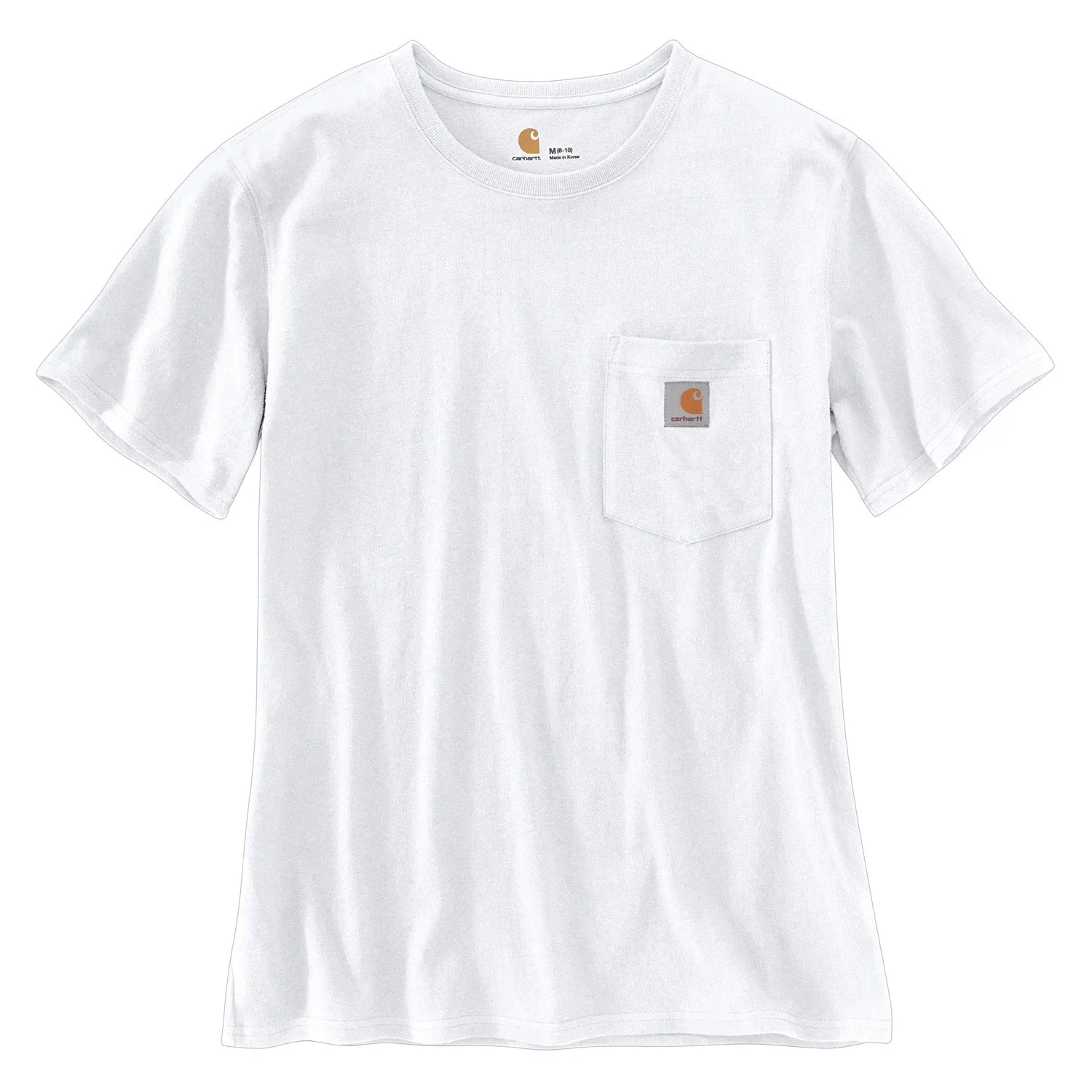 Carhartt Women's Short Sleeve Pocket T-Shirt_White sold by Work World product image thumbnail 2