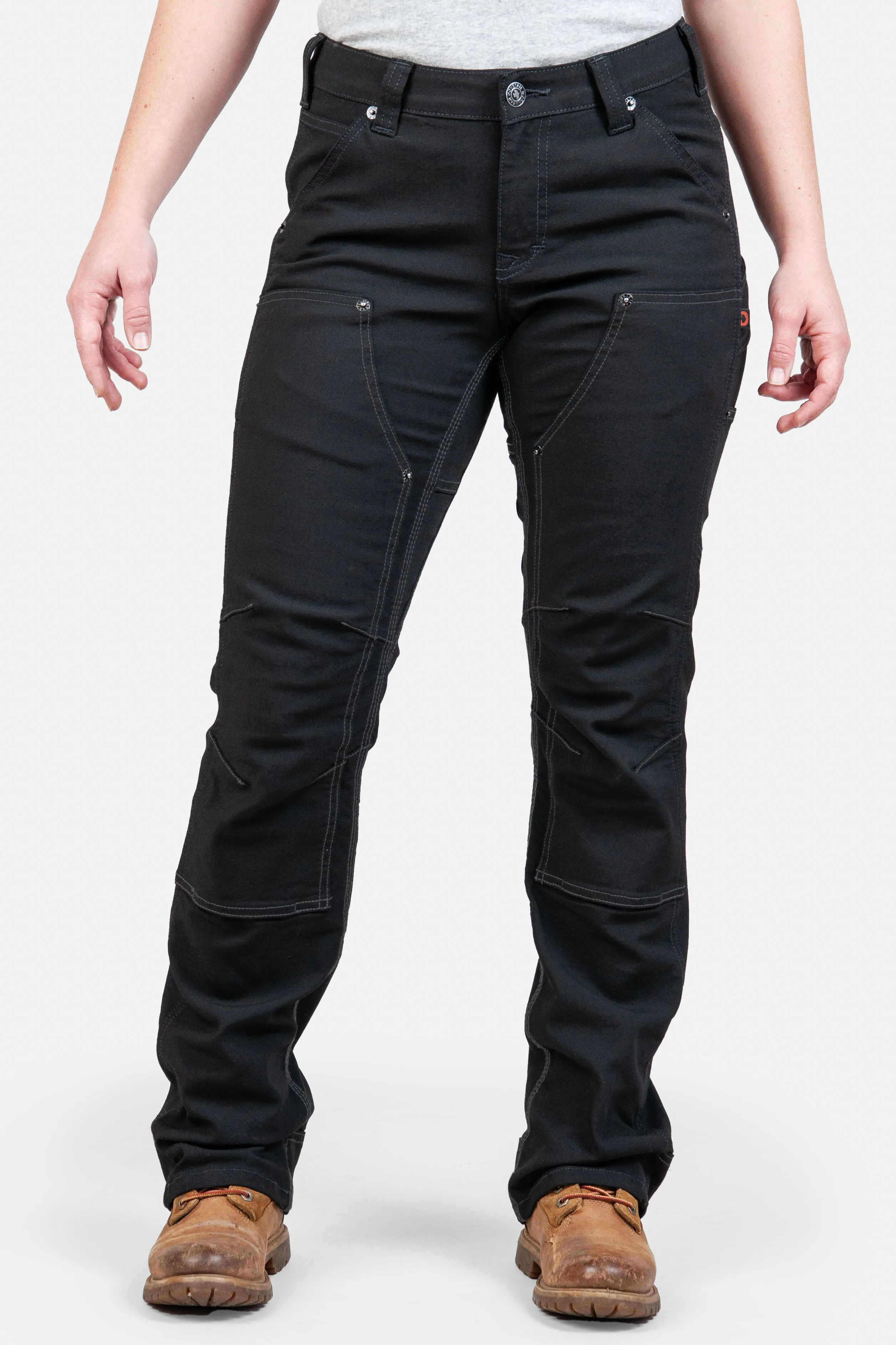 Dovetail Workwear Women's Britt Canvas Utility Pant sold by Work World