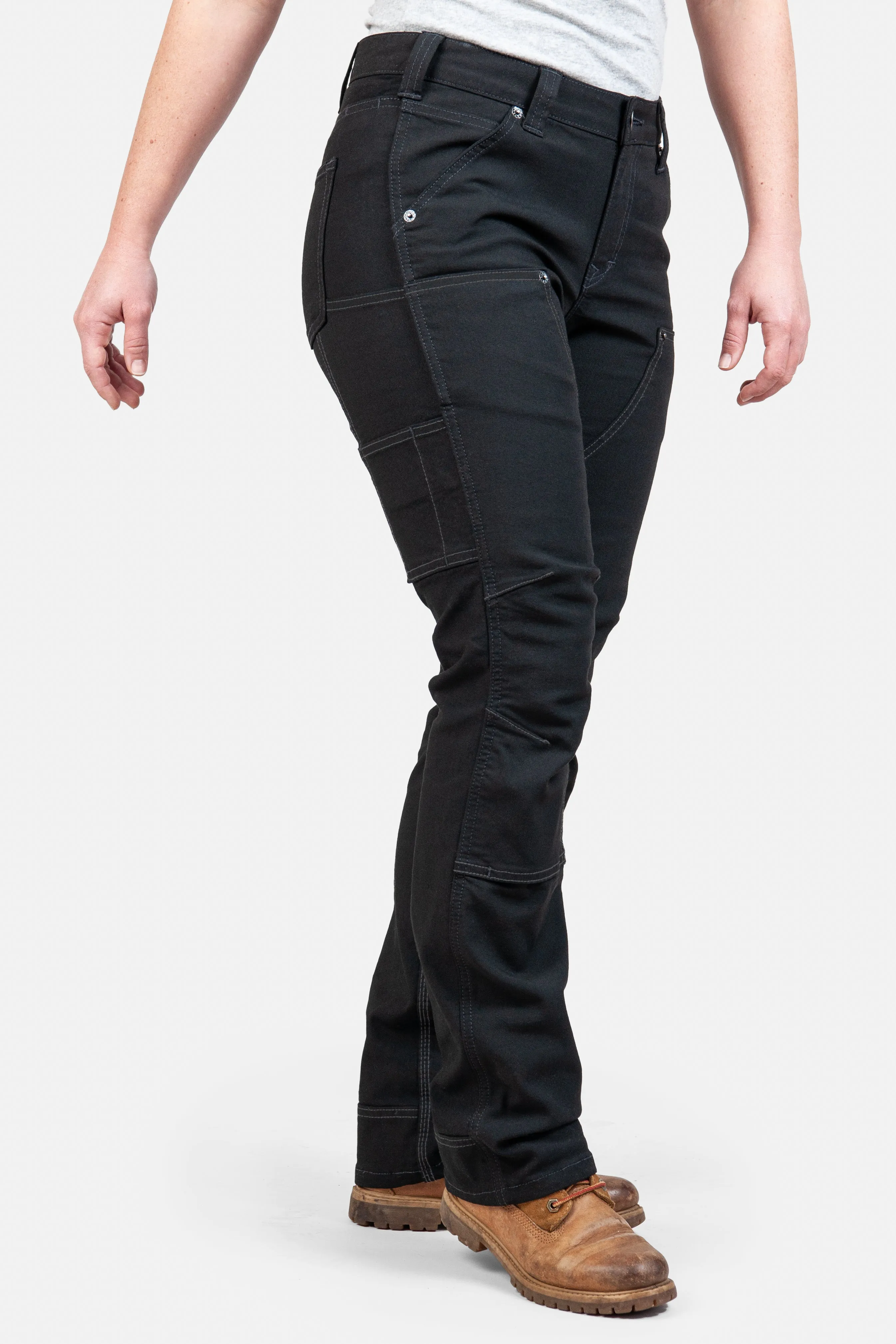 Dovetail Workwear Women's Britt Canvas Utility Pant sold by Work World product image thumbnail 3