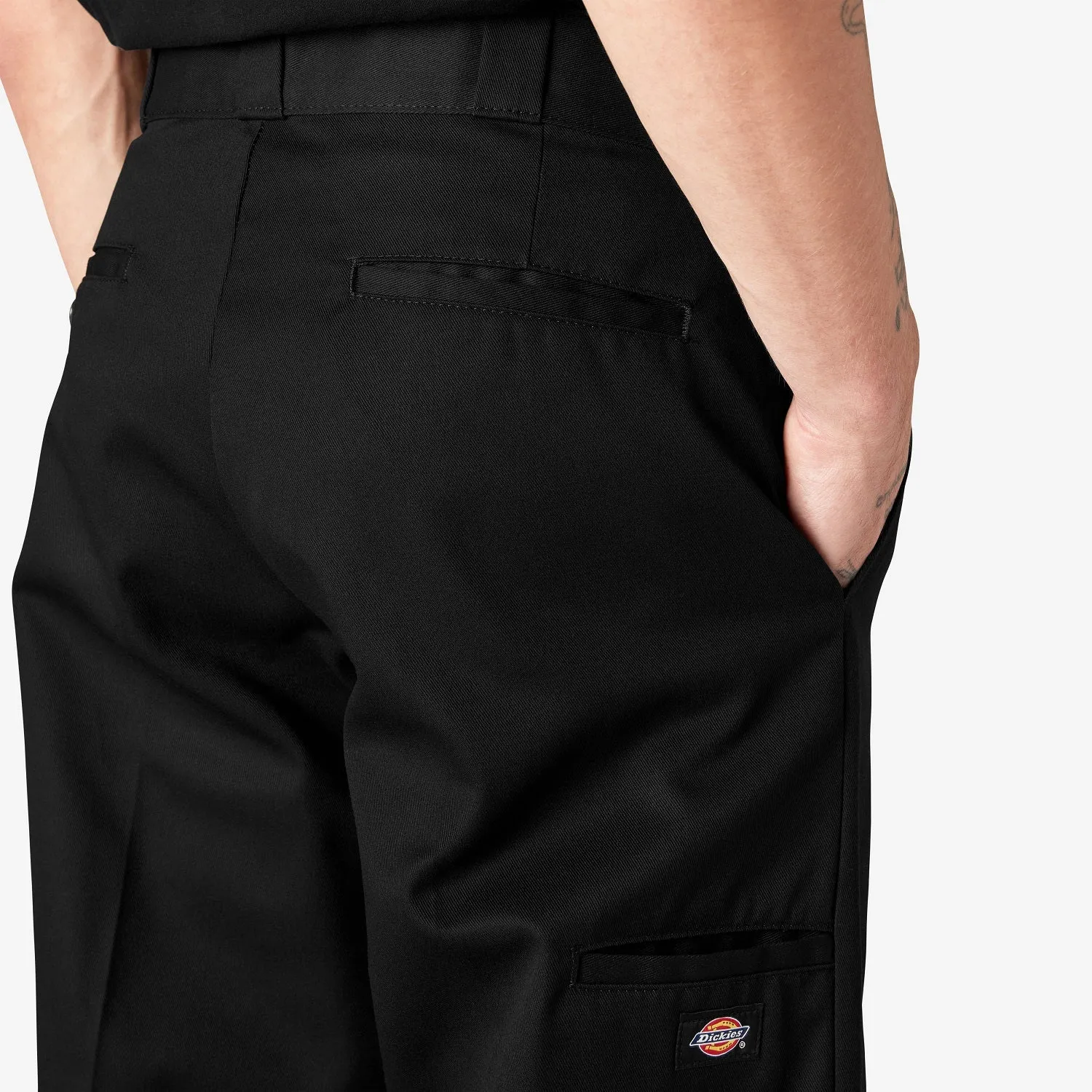Dickies Men's Loose Fit Twill Double Knee Work Pant_Black sold by Work World product image thumbnail 5