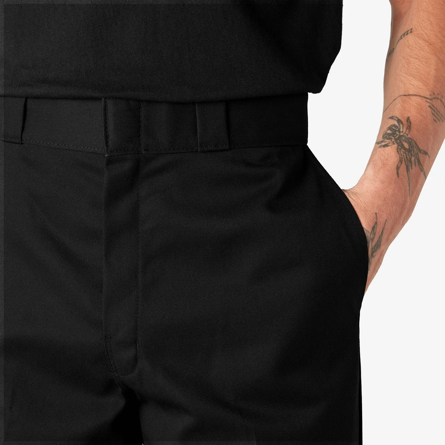 Dickies Men's Loose Fit Twill Double Knee Work Pant_Black sold by Work World product image thumbnail 3