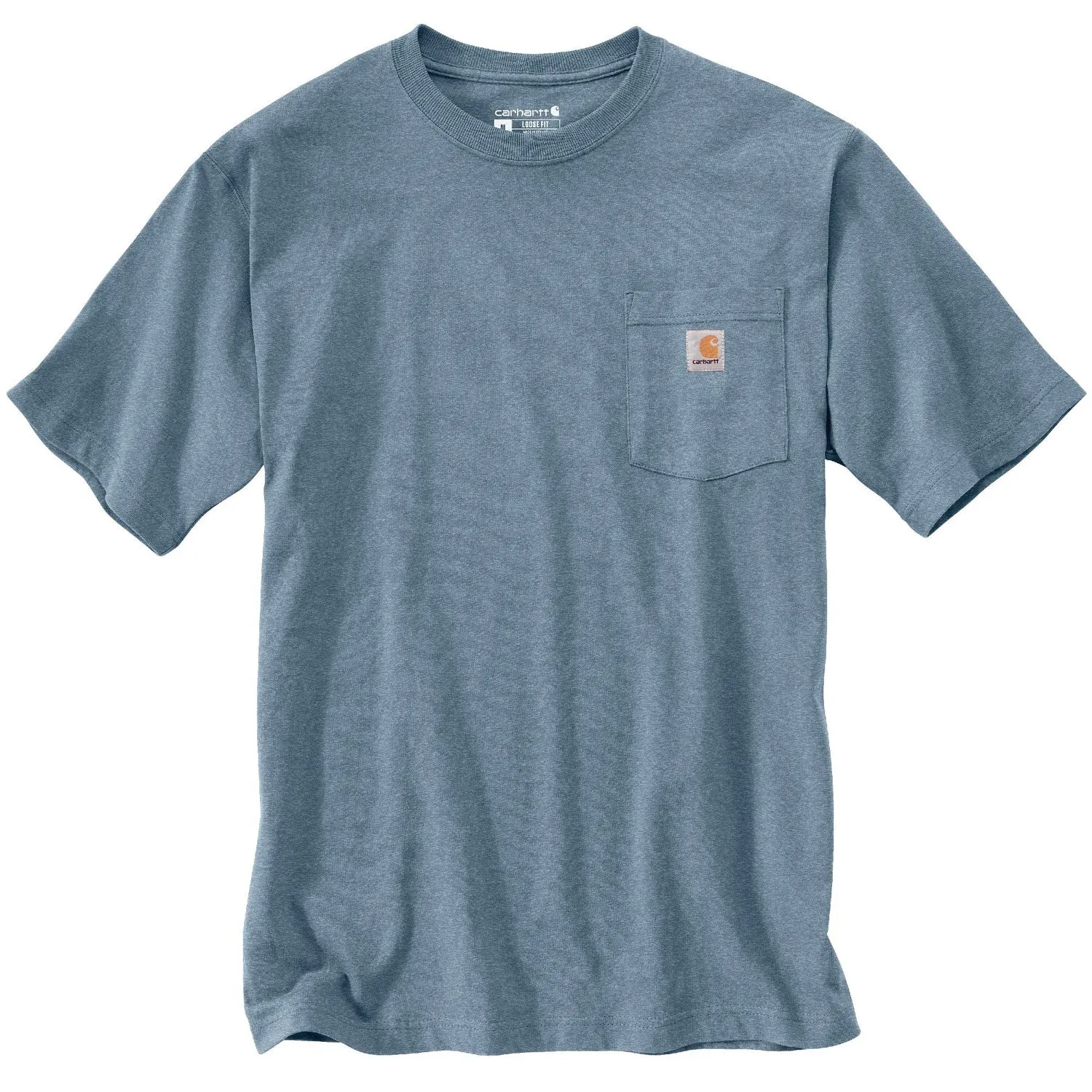 Carhartt Men's Short Sleeve Pocket T-Shirt_Thundercloud Heather sold by Work World product image thumbnail 2