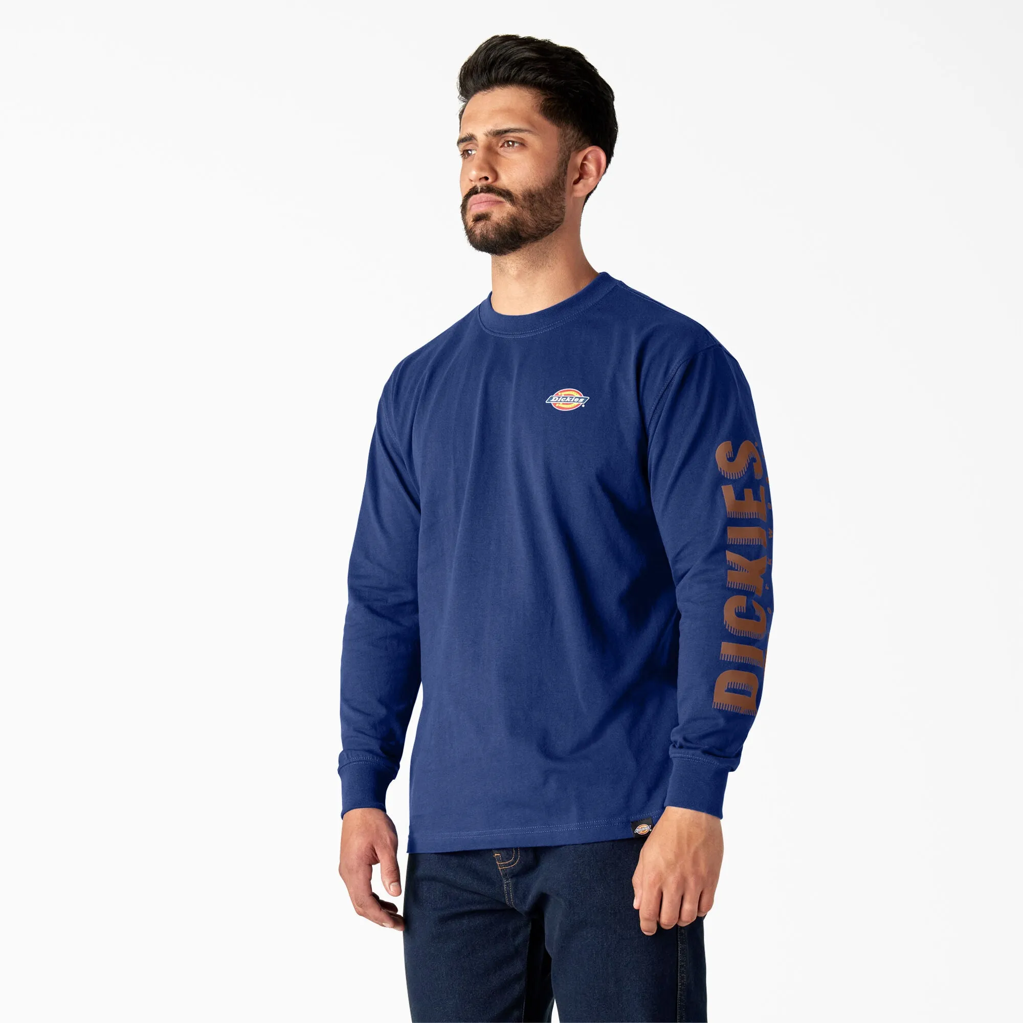 Dickies Men's Graphic Crewneck Long Sleeve T-Shirt sold by Work World product image thumbnail 3