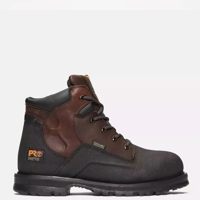 Timberland PRO Men's PowerWelt Steel Toe Waterproof 6" Work Boot sold by Work World